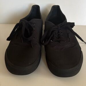 Levi's Vans Men's Dark Canvas Sneakers